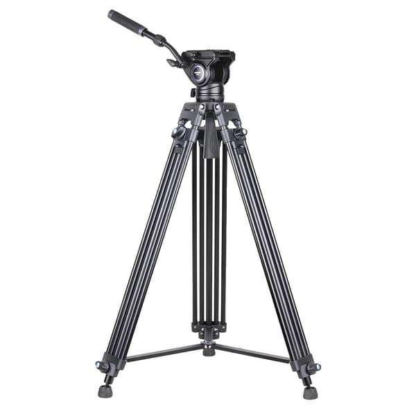 Ammattimainen videotripodi, 185 cm korkeus, 12 kg kuormituskapasiteetti,VT80 lisää F80 185cm