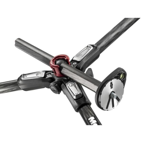 MANFROTTO 190 CXPRO kolfiberstativ - 4 sektioner - Max höjd 160 cm - Tillåten belastning 7 kg