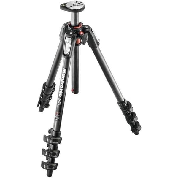 MANFROTTO 190 CXPRO kolfiberstativ - 4 sektioner - Max höjd 160 cm - Tillåten belastning 7 kg