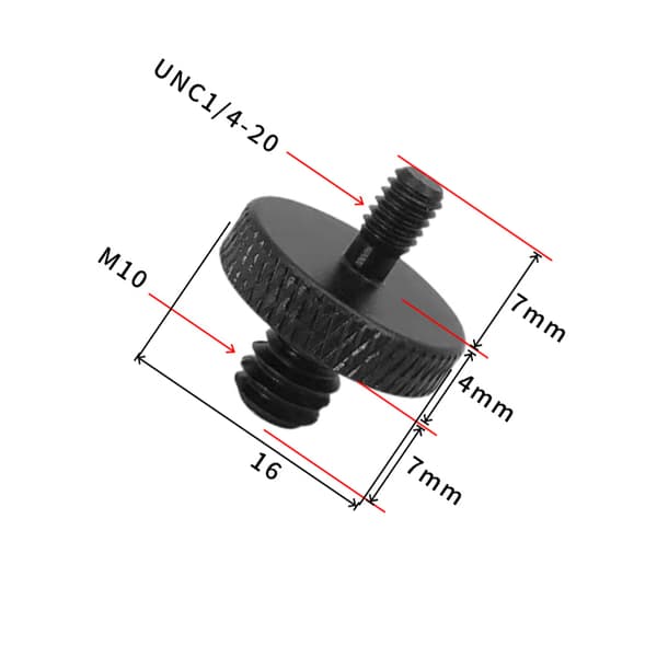 INF Stativgängadapter 1/4" till M10 - 5-pack M10