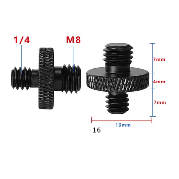 INF Stativgängadapter 1/4" till M10 - 5-pack M8