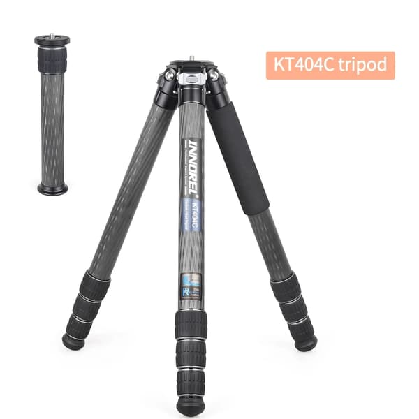 Carbonfiber Tripod, Maksimal belastning 35 kg, 201,0 cm maksimal højde,KT404C
