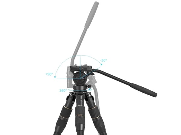 SmallRig 4643, 3 leg(s), Black, 150 cm, 2.9 kg