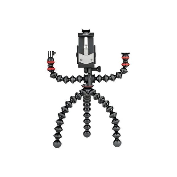 JOBY GorillaPod Mobile Rig Mobiltelefonstativ - Mjuka ben och avtagbar förlängningsarm - Svart