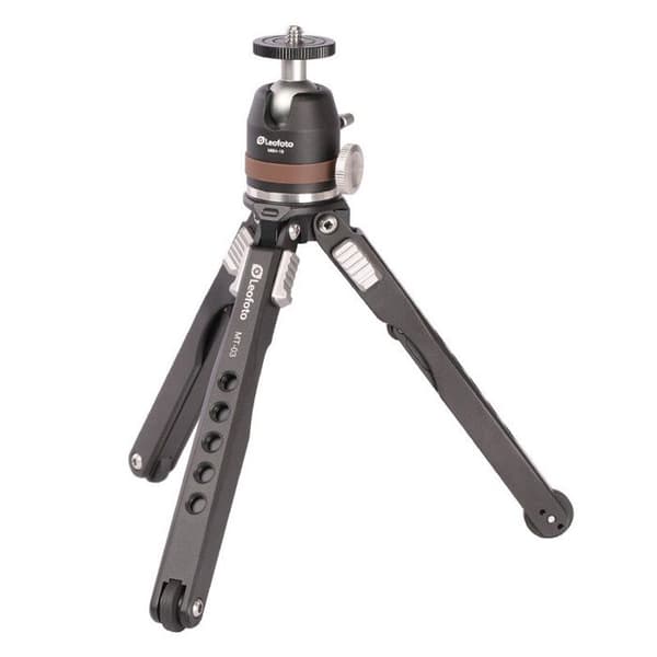 Leofoto pocket mini stativ mt-03 + mbh-19