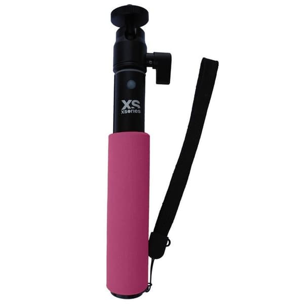 XSories BIG U-SHOT COLOR rosa bom 30-95cm för videokamera och kamera