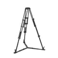 Miniatyrbild 2 av 4: Manfrotto dubbelrörs videostativ i aluminium med markdistans - 100 mm till 75 mm skåladapter - ben