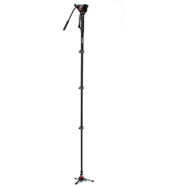 MANFROTTO MVMXPRO500 Video Monopod med MVH500AH Video Head - Svart
