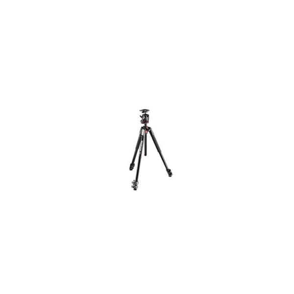 Manfrotto 190 aluminiumstativ med XPRO kulhuvud + platta - MK190XPRO3-BHQ2