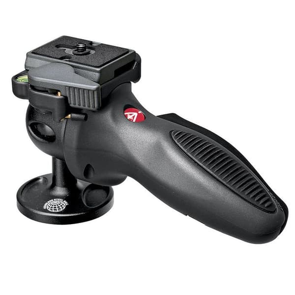 MANFROTTO 324RC2 Joystick kulled - Höjd 10,1 cm - Snabbkopplingsplatta ingår - Kompakt och lätt adapter