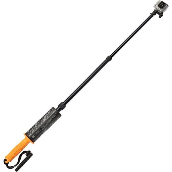 UKPro POLE 38HDF flytande stödsystem i orange anodiserad aluminium för fickvideokamera (Action Cam)