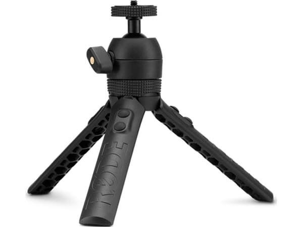 RØDE Tripod 2 - Teline jaloilla - pöytälevy, kädessä pidettävä - RØDE NT-USB Mini, PodMic, VideoMic GO II, VideoMic NTG, VideoMic Pro+, VideoMicro