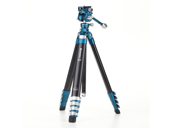 Benro TCBA15FS20PROC, 3 jalkoja, Musta, Sininen, 156,5 cm, 1,22 kg