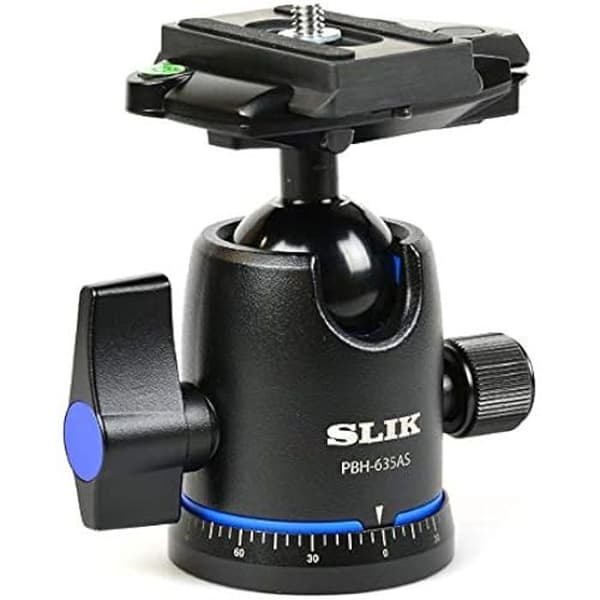 Rotule - SLIK - PBH-635AS - Arca-swiss - Max belastning 6kg - 3 justerbara levers