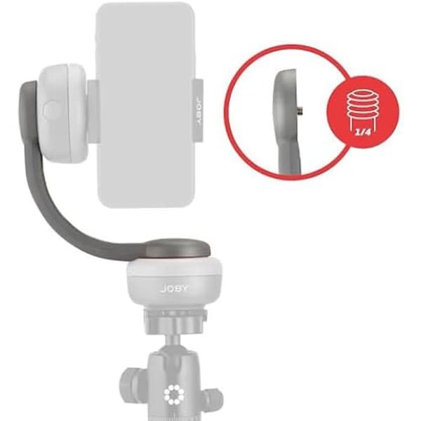 Stöd JOBY Fäste Pan Tilt - Motoriserade Kulor Spin - Rörelse 2 Axlar - Smartphone Kompatibel - Bluetooth