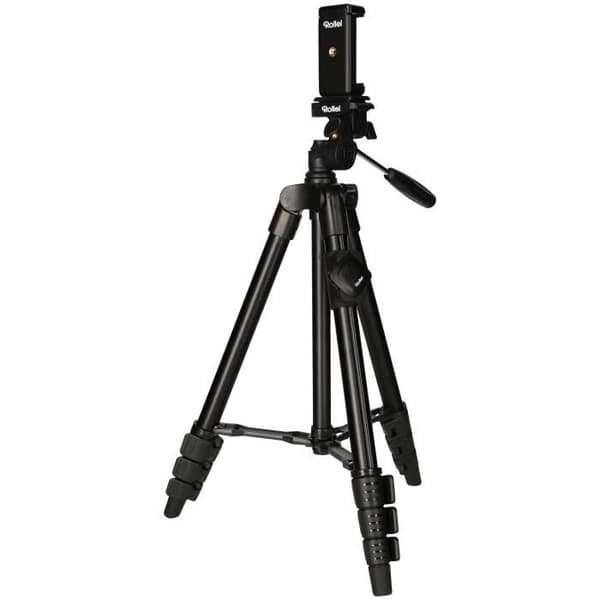 Smartphone stativ - ROLLEI - Bluetooth fjärrkontroll - Max höjd 120 cm - Max lastkapacitet. 2 kg