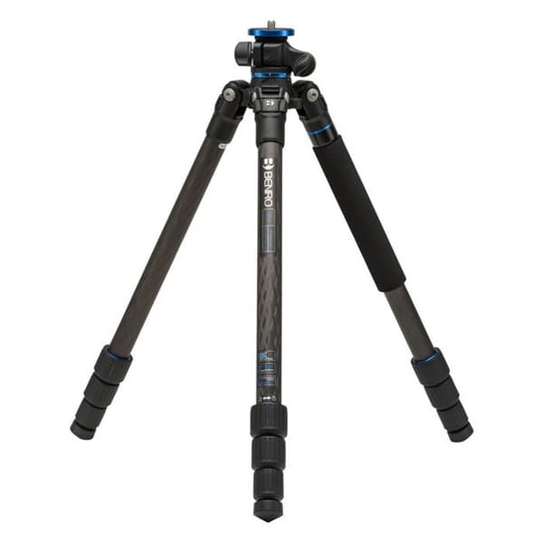 Benro stativ fotos kolfiber system goplus rese serie1 4 sektioner fgp18c