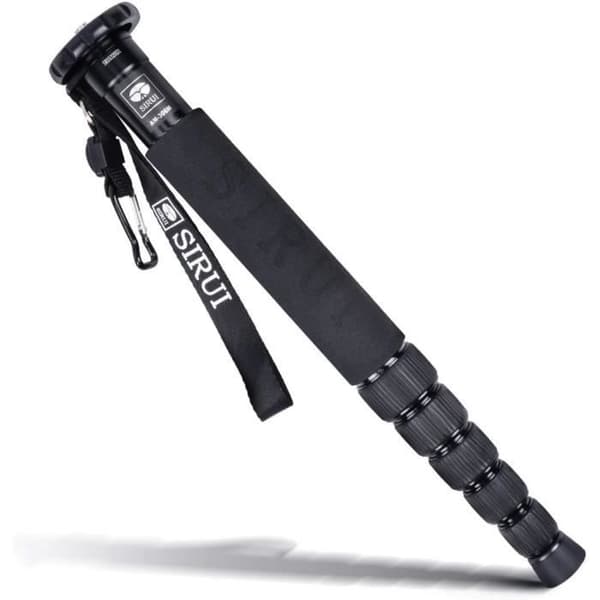SIRUI Monopod Kamera, 6 Sektioner Bärbar Monopod i Aluminiumlegering, Multifunktionell Resemonopod i Hög Kvalitet
