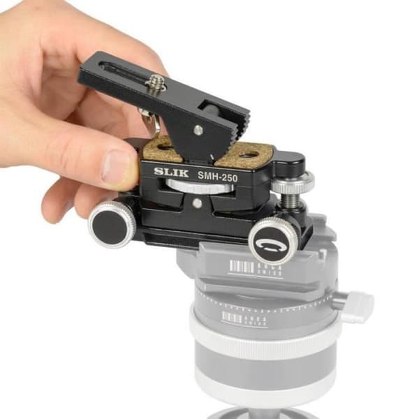 Mikrometertopp - SLIK - SMH-250 - Mikrojusteringsfäste - Aluminium - Svart
