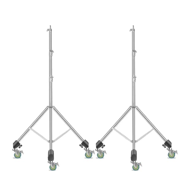 Ruostumattomasta teräksestä valmistettu kolmijalka, säädettävä korkeus 280 cm, kevyt rakenne,SH-DJ-01-280-HL-2