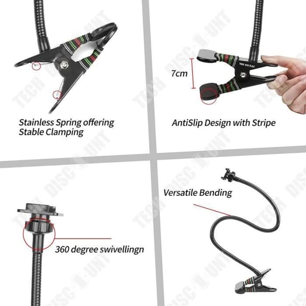 Actionkamera - TD® - Mobiltillbehör - 360 grader - Hög kvalitet - Universal