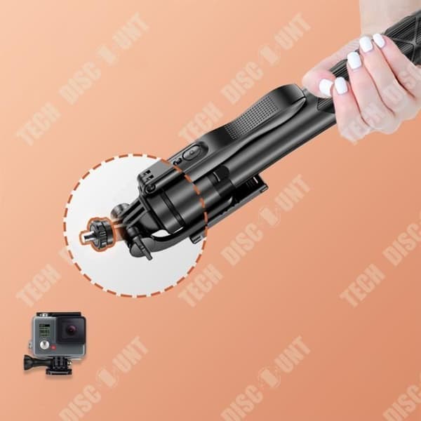 TD® Selfie Tripod Allt-i-ett GO PRO-stativ Selfie Stick Mobiltelefon Kamera Videofotografering Live Stream 360 grader