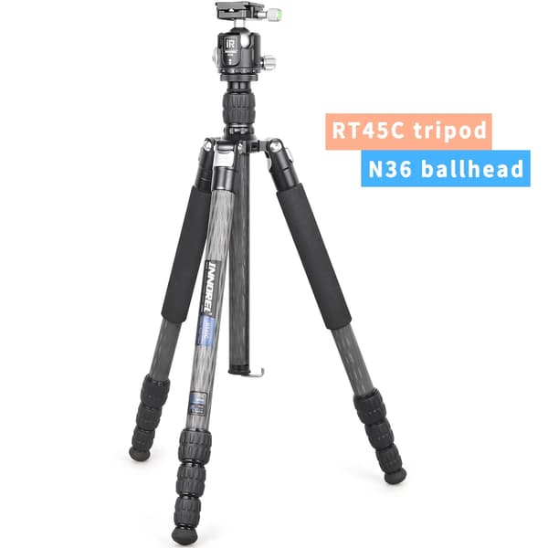 Bärbar Stativ, Max Belastning 15 kg, Kompakt Design,RT45C och N36