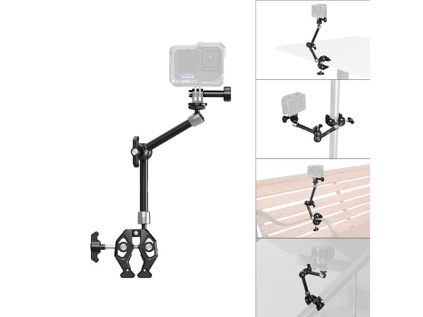 SmallRig 4454, Digitalt kamera, Sort, Aluminium, Rustfritt stål, 1,5 kg, 210 mm, 98 mm