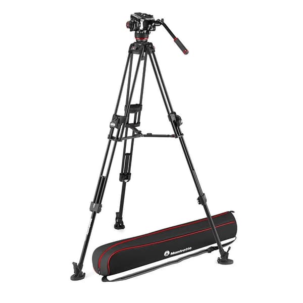 Manfrotto 645 Fast Video Head 504X Monopod Video Bundle