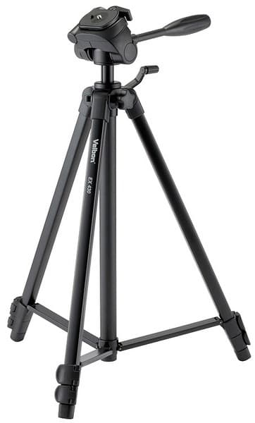 Velbon EX-430 stativ Universal 3 ben Svart