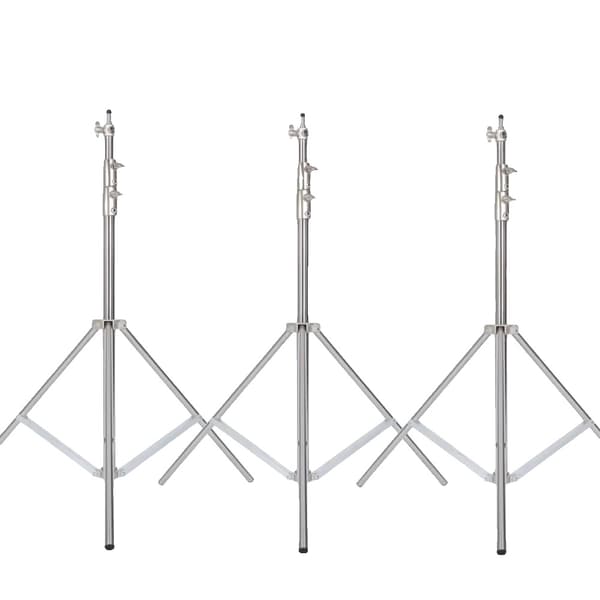 Professionell Stativ, Max Höjd 2,8 m, Lastkapacitet 10 kg,3 Stativ