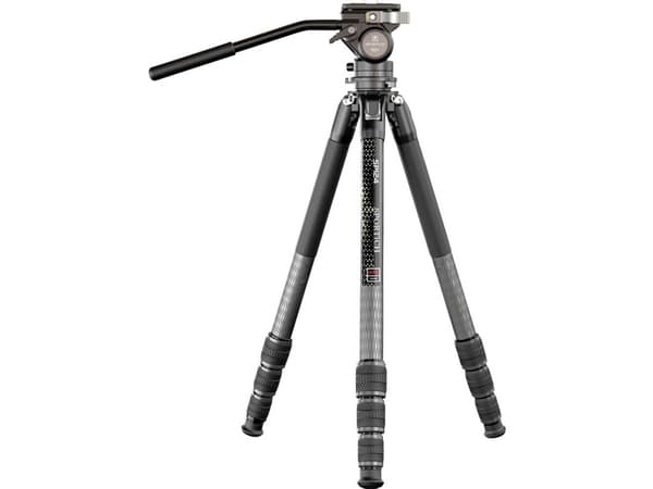 SIRUI Europe Sirui Sportich SP124 + B5X Carbon Trebenet stativ Arbejdshøjde=13 - 153.5 cm