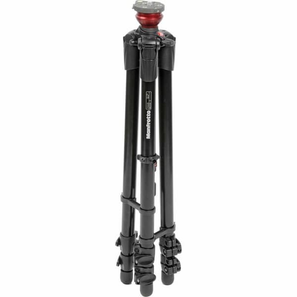 Manfrotto stativ - 755XB - Aluminiumstativ för litet videokulhuvud med platt bas