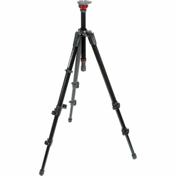 Manfrotto stativ - 755XB - Aluminiumstativ för litet videokulhuvud med platt bas