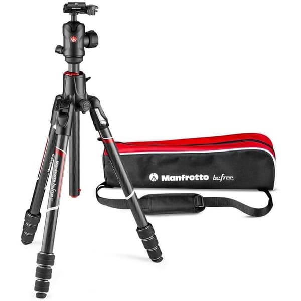 Kolstativ - Manfrotto - MKBFRC4GTXP-BH - 496 centrerat kulhuvud - M-Lock - 90° kolumn