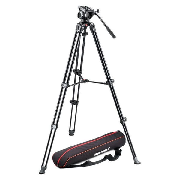 Manfrotto videostativ mvk500am - stativ mvt502am + kule mvh500a
