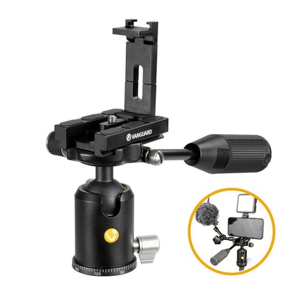 Vangard - VEO2S CM-264TBP120T - Vanguard Veo 2S CM-264TBP120T - Monopod med infällbart stöd och kulhuvud för video