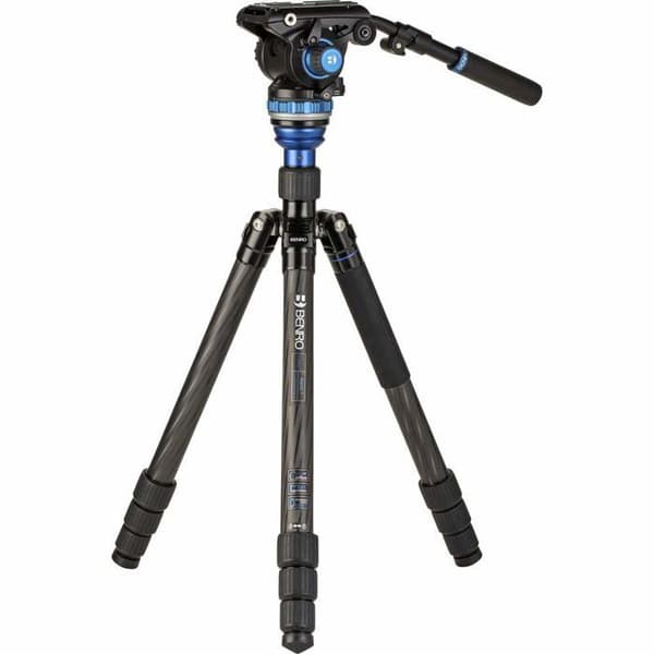 Benro Stativ - C3883TS6PRO - Aero6 Pro Travel Video Stativ Kolfiber