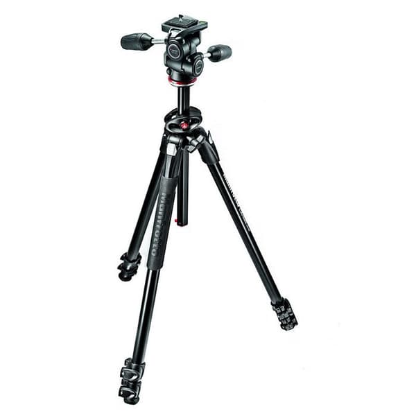 Manfrotto stativ mk290dua3-3w kit 290 dual 90° + kulled mh804-3w