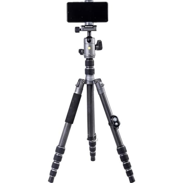 Vanguard VEO3GO265HCB Carbon Travel Tripod med Arca Swiss Ball Head och Bluetooth Trigger