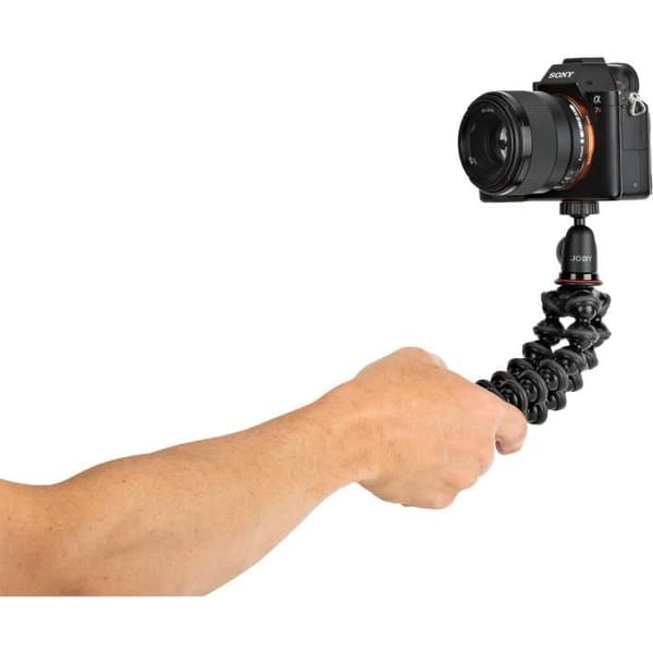 JOBY GorillaPod 1K Kit Flexibelt fotostativ - Stöder upp till 1 kg - Svart