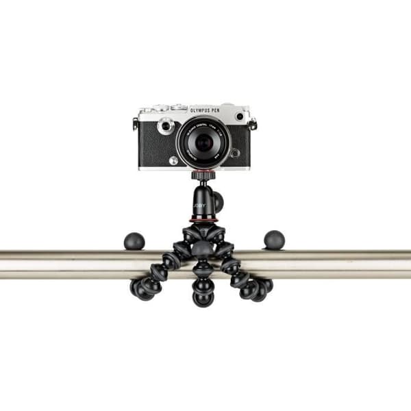 JOBY GorillaPod 1K Kit Flexibelt fotostativ - Stöder upp till 1 kg - Svart