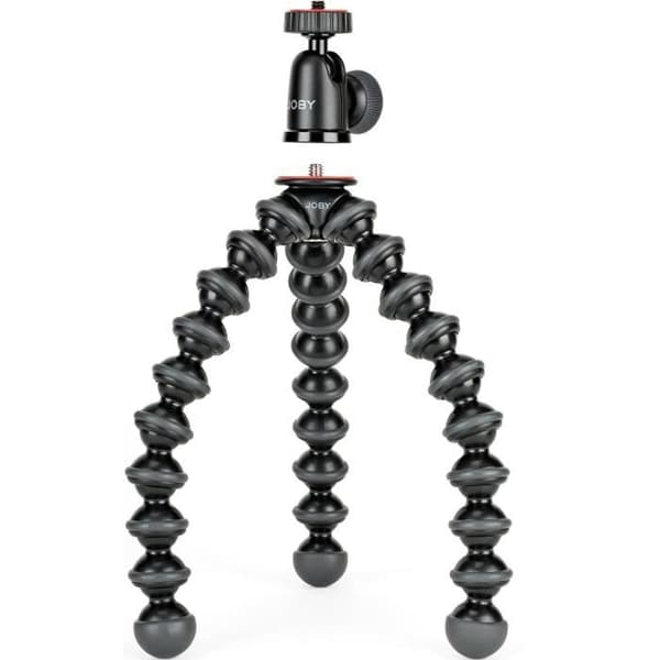 JOBY GorillaPod 1K Kit Flexibelt fotostativ - Stöder upp till 1 kg - Svart