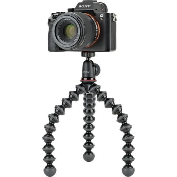 JOBY GorillaPod 1K Kit Flexibelt fotostativ - Stöder upp till 1 kg - Svart
