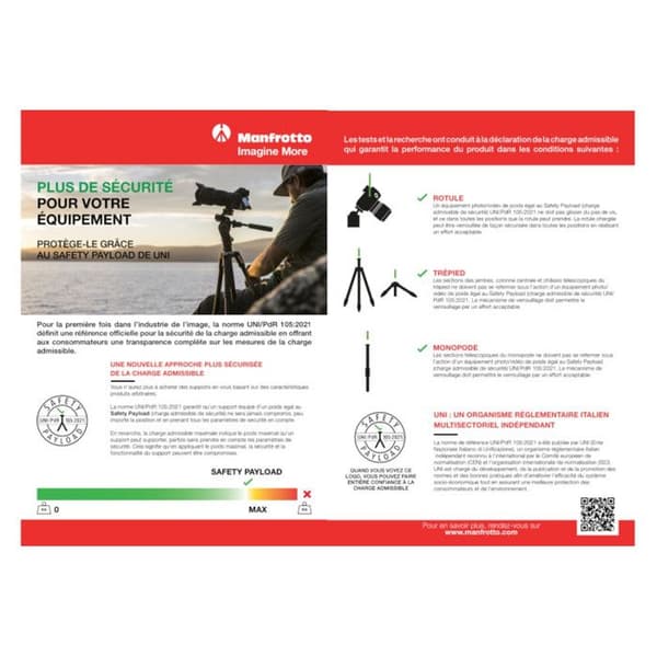 Manfrotto Befree Advanced MKBFRLA-BH Stativ med Manfrotto 494 Center Kulhuvud - Aluminium - 151cm - 8kg