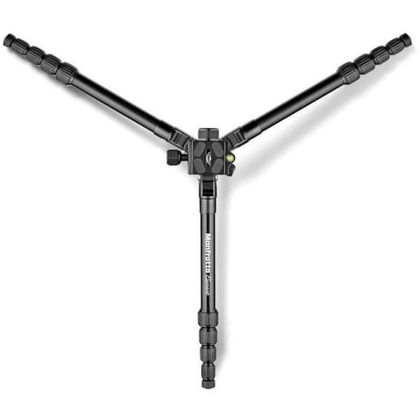 Manfrotto Element Traveler Tripod Liten modell - Svart - 5 sektioner - Justerbara vinkelfötter