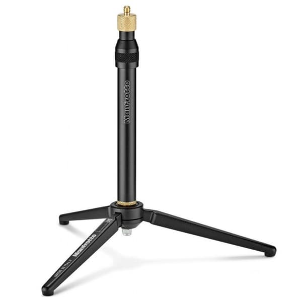 Manfrotto aluminium VR stativ - Mini stativ och förlängningsstång kit - Svart - Max vikt 2 kg