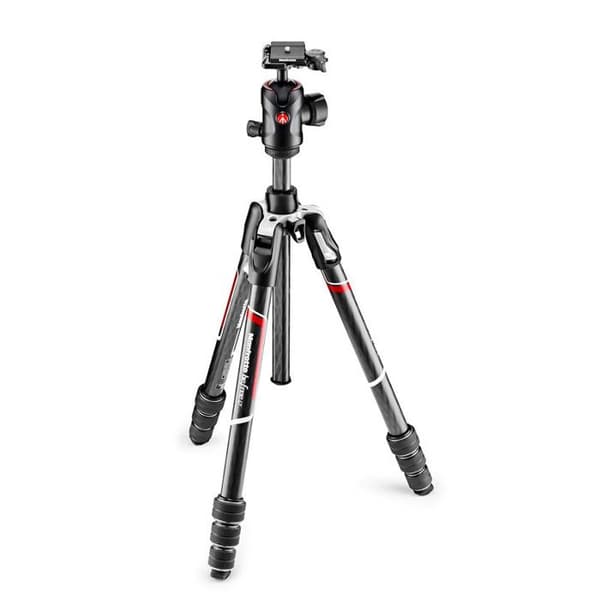 Stativ - Manfrotto Befree GT MKBFRTC4GT-BH - Kolfiber - Kula - 10 kg - Svart/Silver
