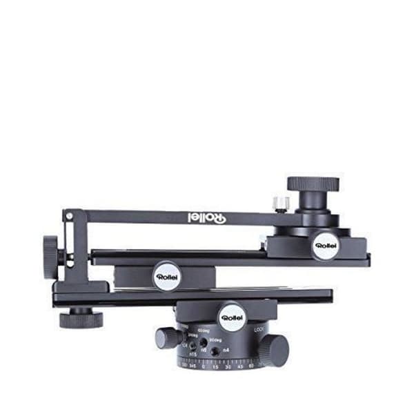 Rollei Panoramic Head 200 Mark II Stativhuvud för flera linjers panoramabilder, Maximal belastning 3 kg, Kompatibel