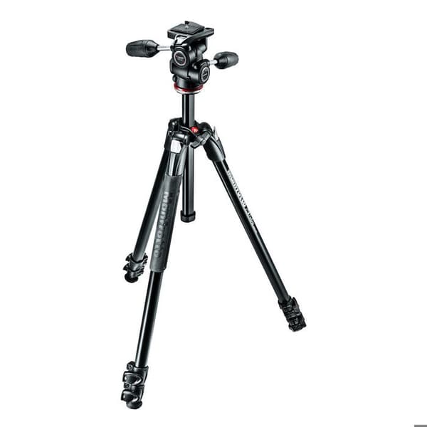 Manfrotto MK290XTA3-3W stativ för digitalkameror - 3 ben, 171 cm, 4 kg - Svart